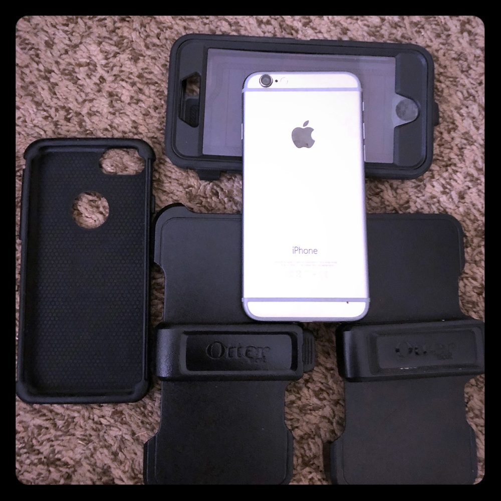 iPhone 6S unlocked with waterproof case